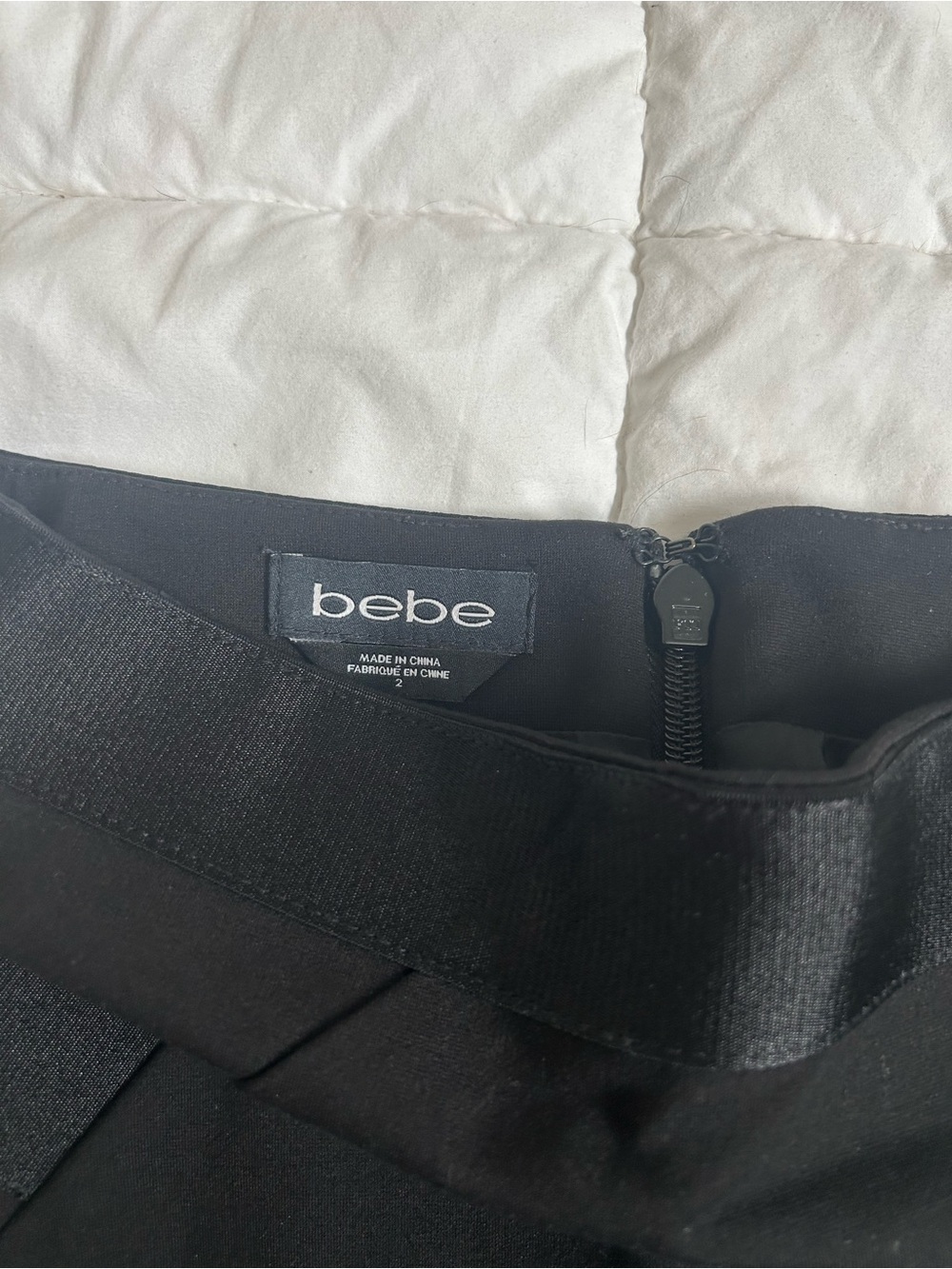 bebe Black Classic Pencil Skirt - Picture 4 of 4